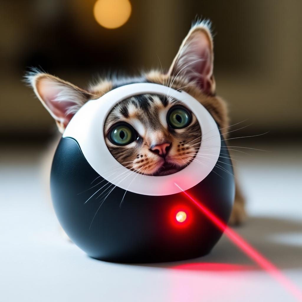LaserCat Auto Toy